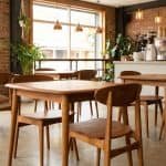 meja kursi cafe minimalis