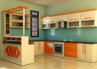 kitchen set gaya minimalis