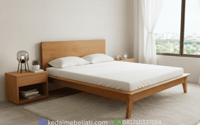 Tempat Tidur Jati Vintage