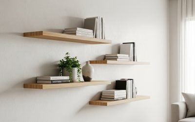 12 Ide Dekorasi Rak Floating agar Ruangan Lebih Stylish