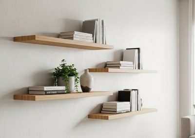 ide dekorasi rak floating