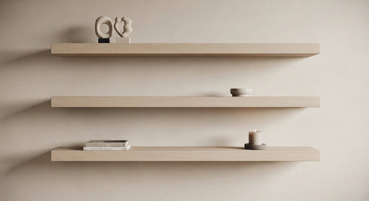 floating shelves