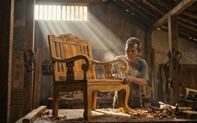 Mengapa Furniture Handmade Mahal? Ini 9 Alasan & Bedah Biaya Transparan